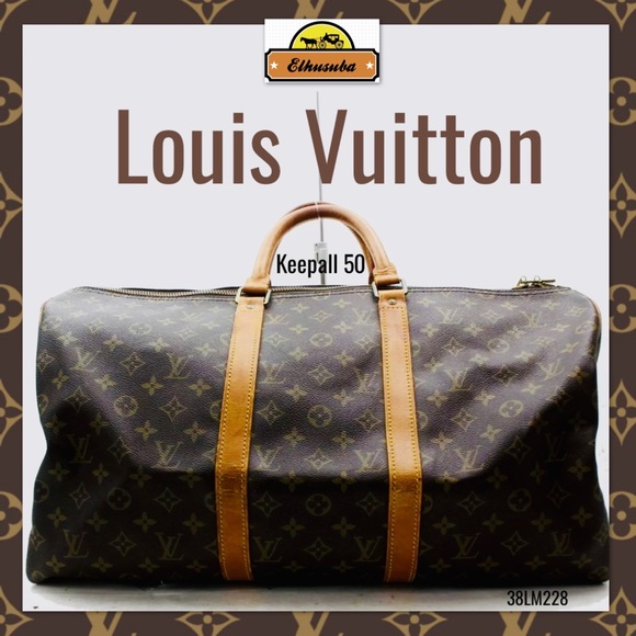 Louis Vuitton Handbags - Louis Vuitton travel Bag keepall 50 Monogram brown